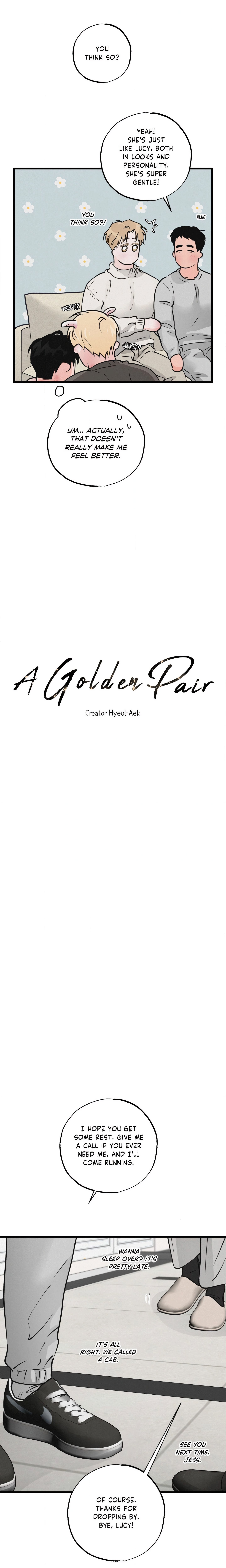 A Golden Pair (Uncensored) Page 11 - MangaHe