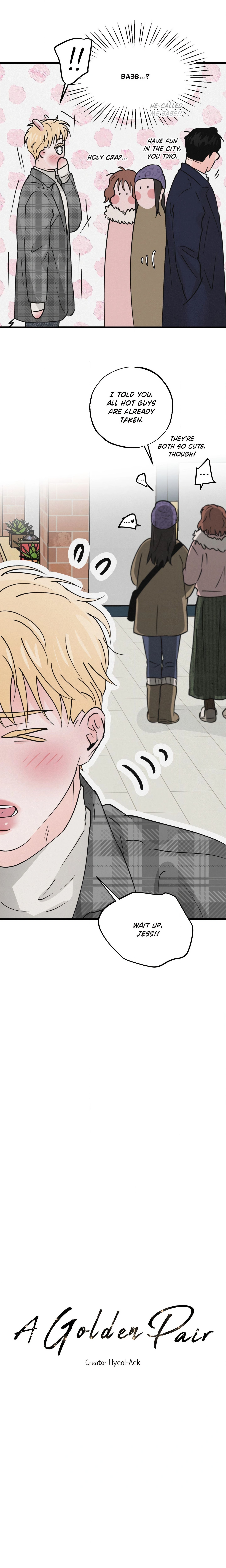 A Golden Pair (Uncensored) Page 16 - MangaHe
