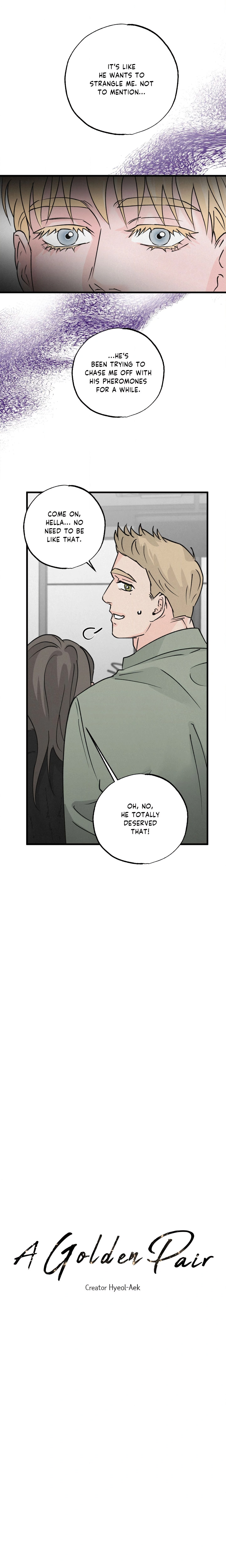 A Golden Pair (Uncensored) Page 11 - MangaHe