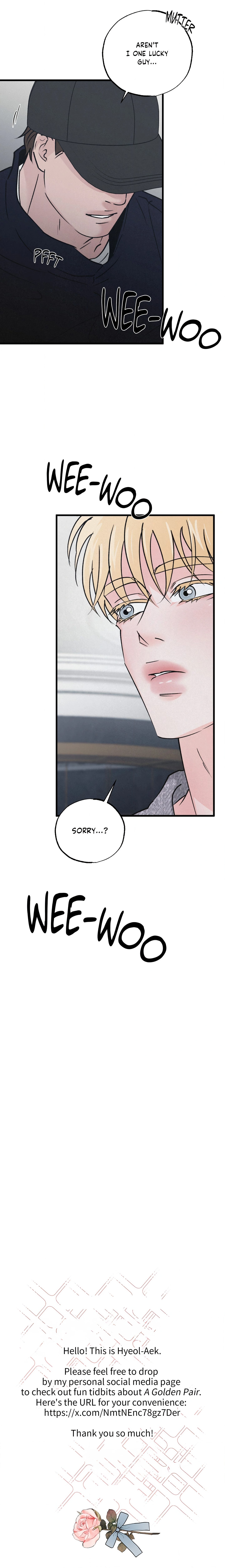 A Golden Pair (Uncensored) Page 20 - MangaHe