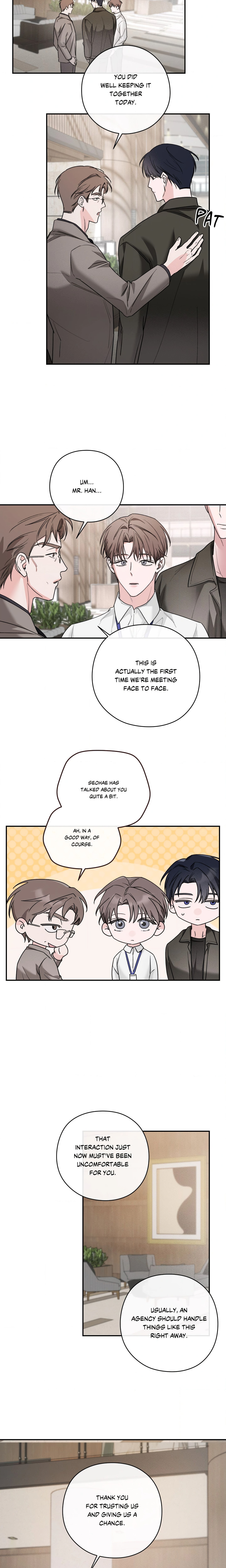 Dolly In, Dolly Out Page 11 - MangaHe