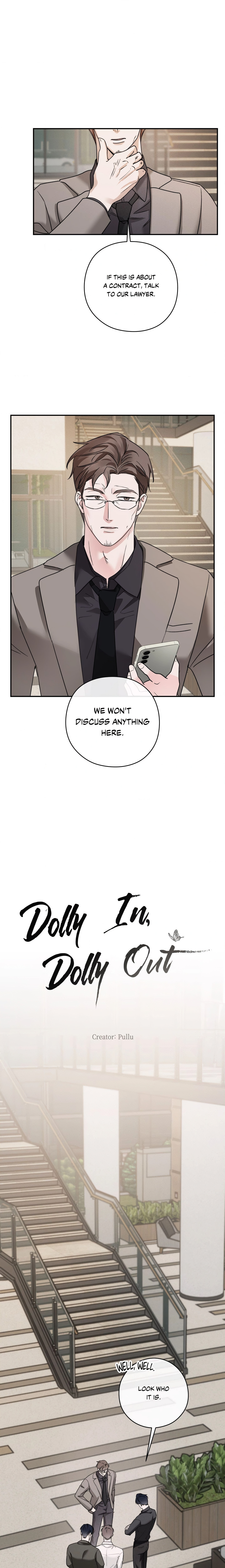 Dolly In, Dolly Out Page 3 - MangaHe