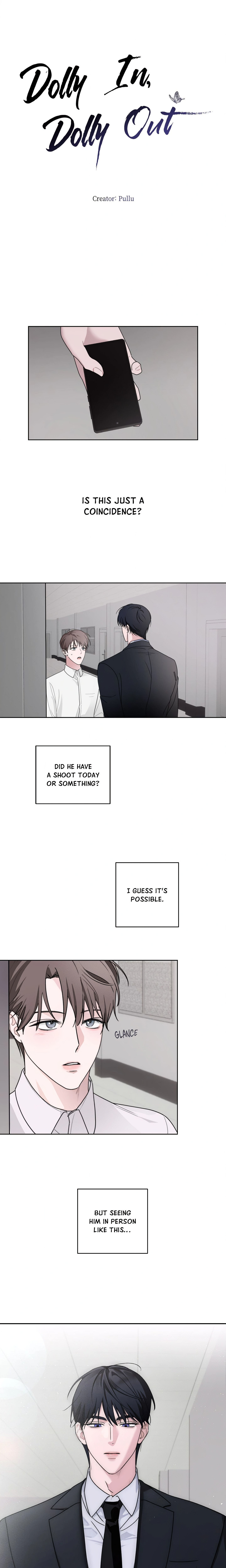 Dolly In, Dolly Out Page 3 - MangaHe