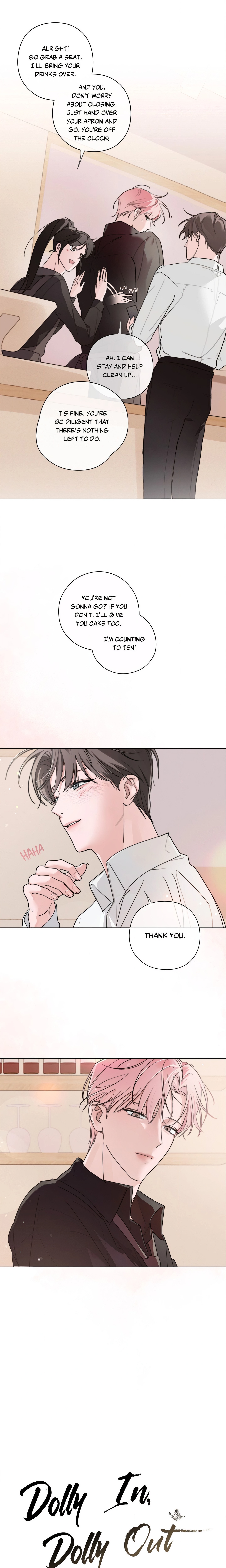 Dolly In, Dolly Out Page 7 - MangaHe