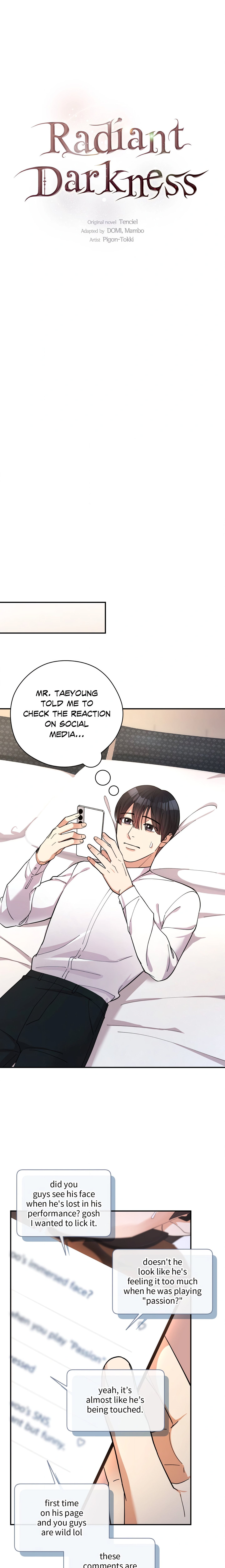 Radiant Darkness (Uncensored) Page 21 - MangaHe