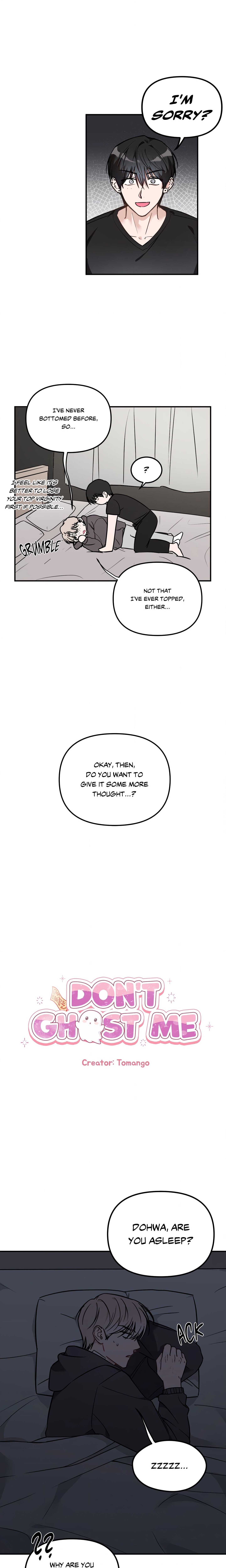 Don’t Ghost Me (Uncensored) Page 3 - MangaHe