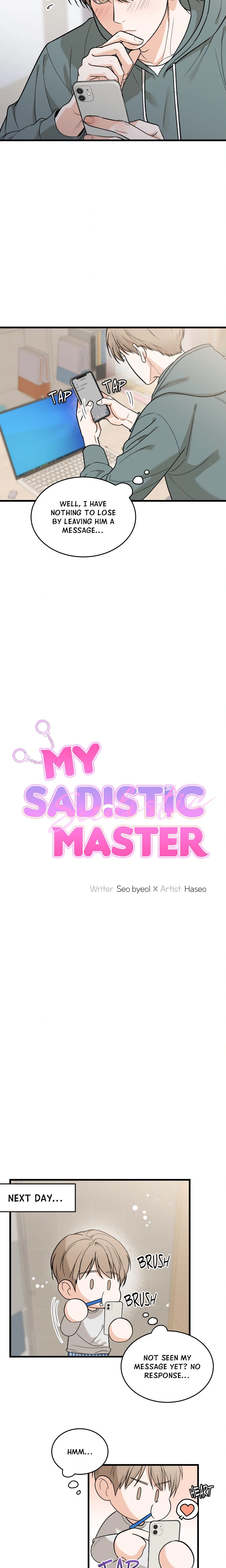 My Sadistic Master (Uncensored) Page 12 - MangaHe
