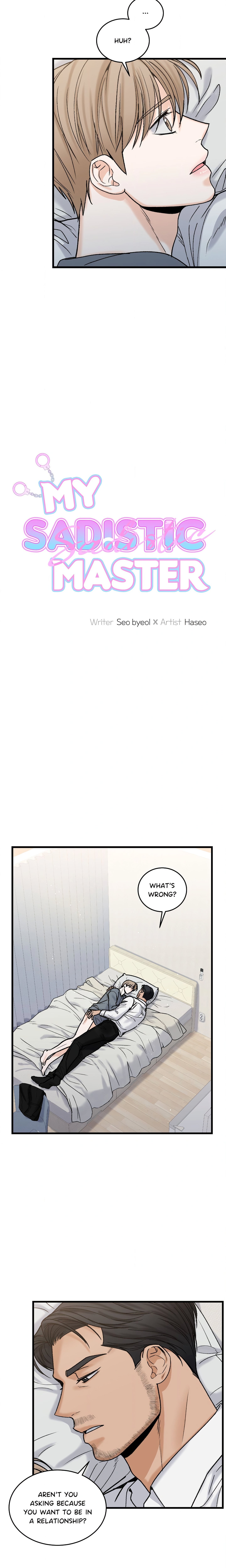 My Sadistic Master (Uncensored) Page 6 - MangaHe