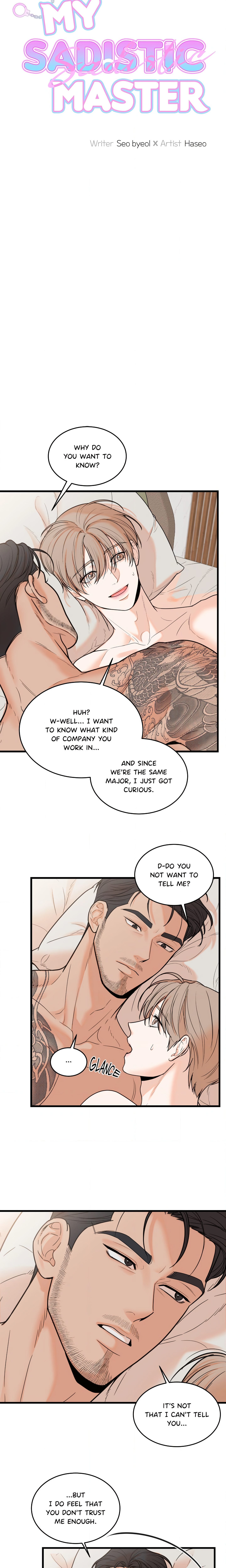 My Sadistic Master (Uncensored) Page 4 - MangaHe