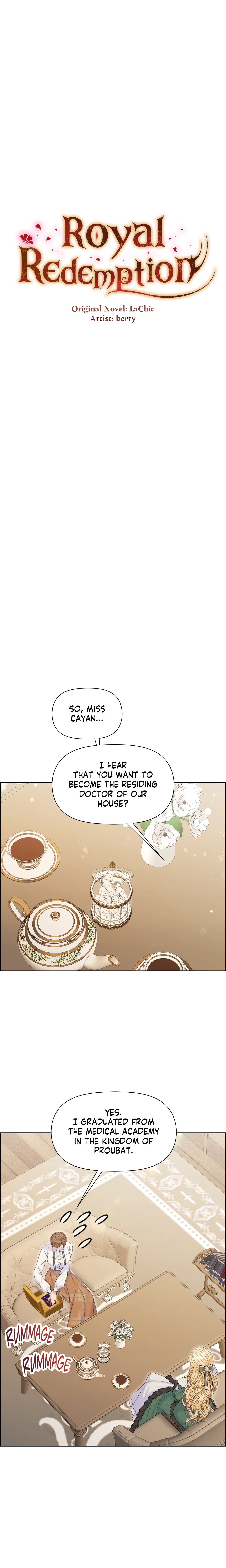 Royal Redemption Page 3 - MangaHe