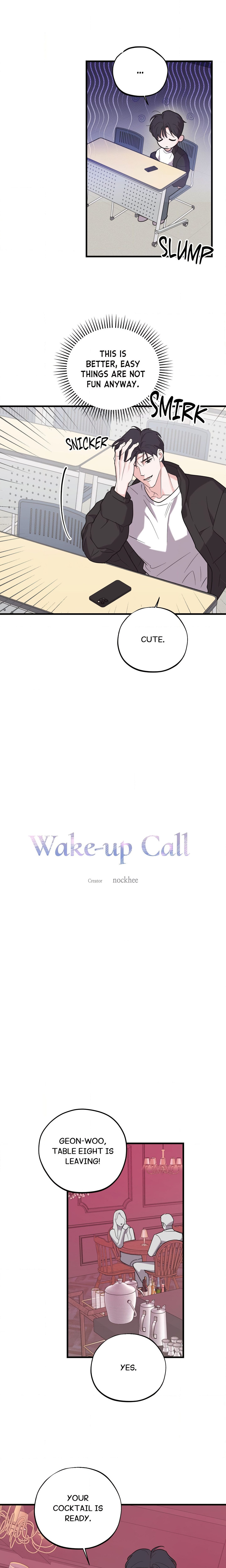 Wake-up Call Page 4 - MangaHe