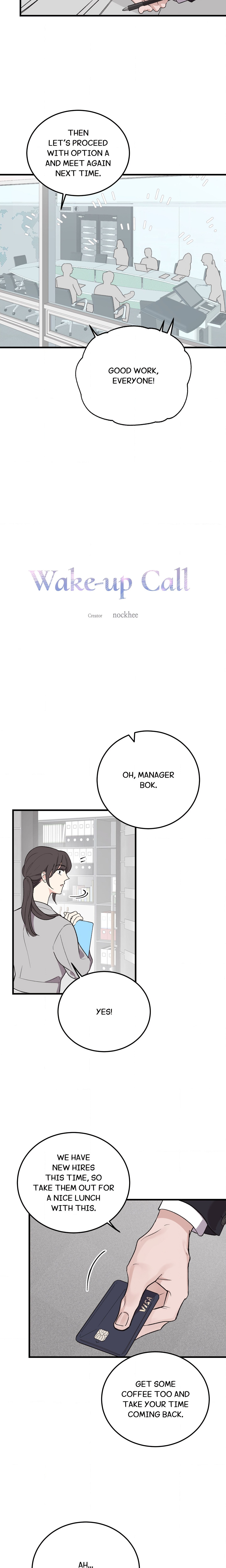 Wake-up Call Page 10 - MangaHe