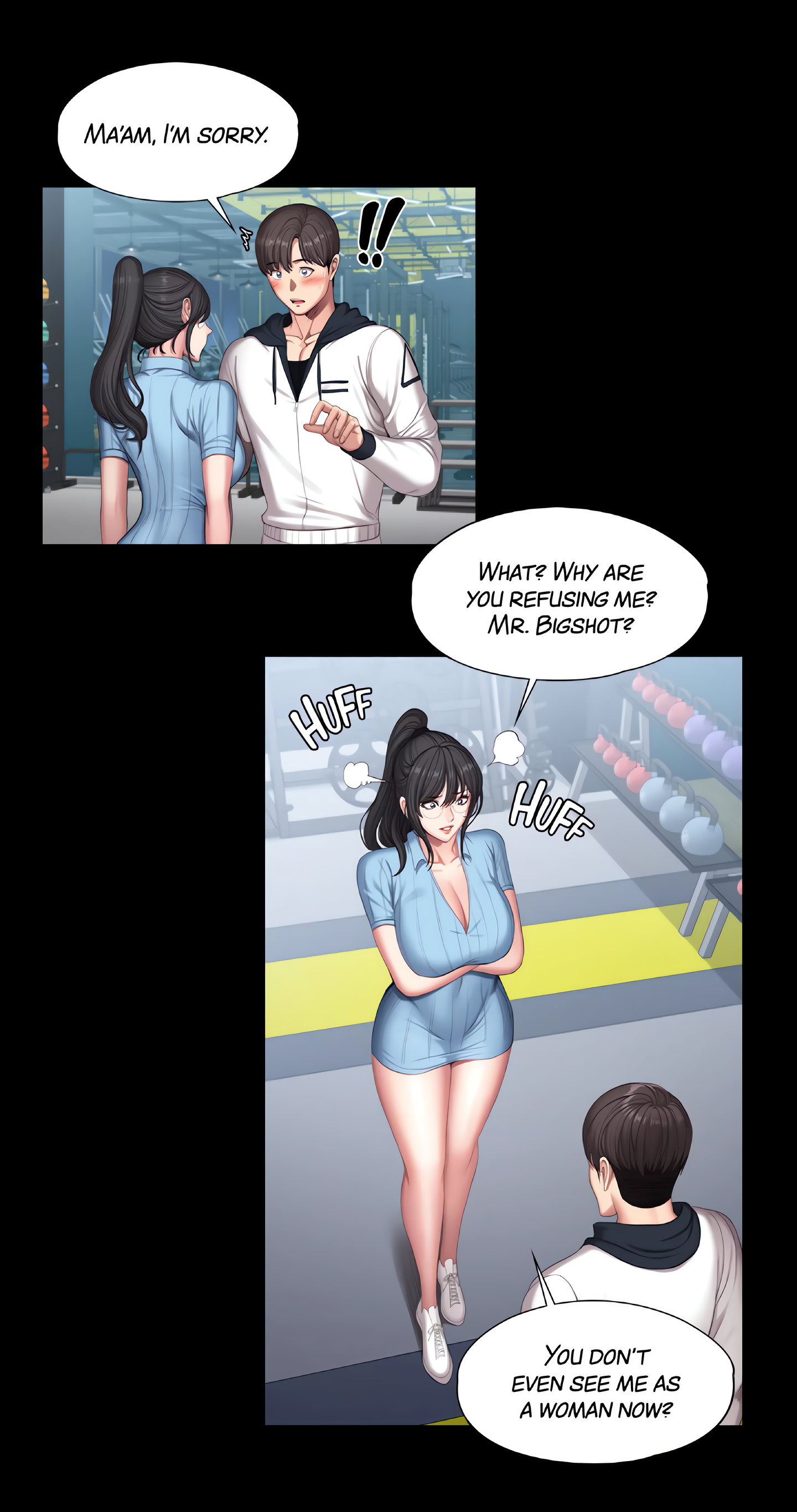 Fitness (Uncensored Fan Edition) Page 34 - MangaHe