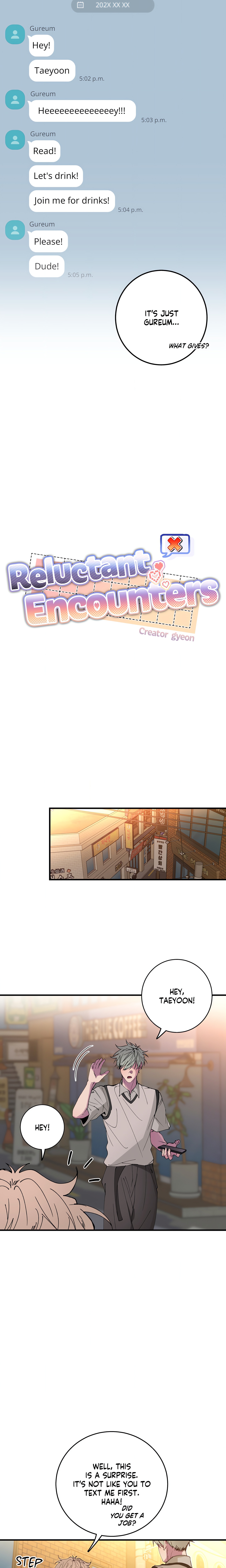 Reluctant Encounters (Uncensored) Page 5 - MangaHe