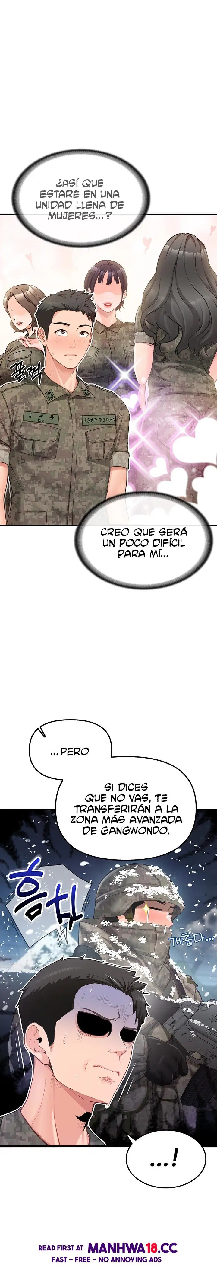 I’m the Only Man on the Military Base Raw Page 5 - MangaHe