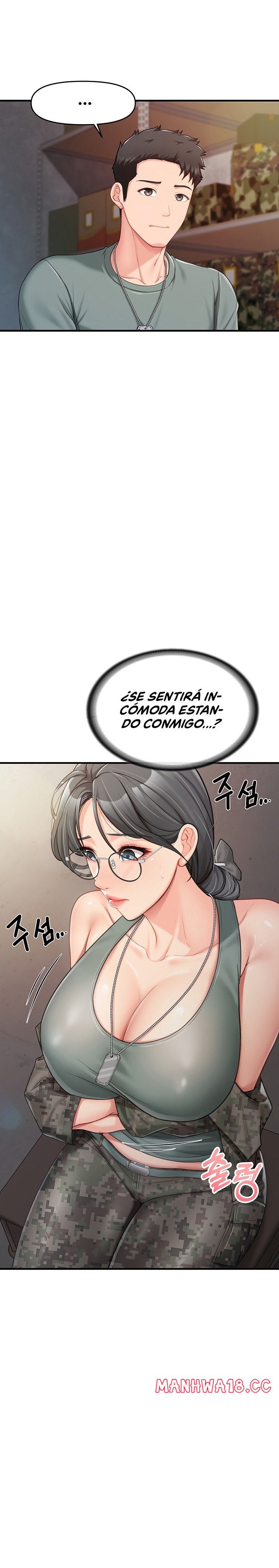 I’m the Only Man on the Military Base Raw Page 18 - MangaHe