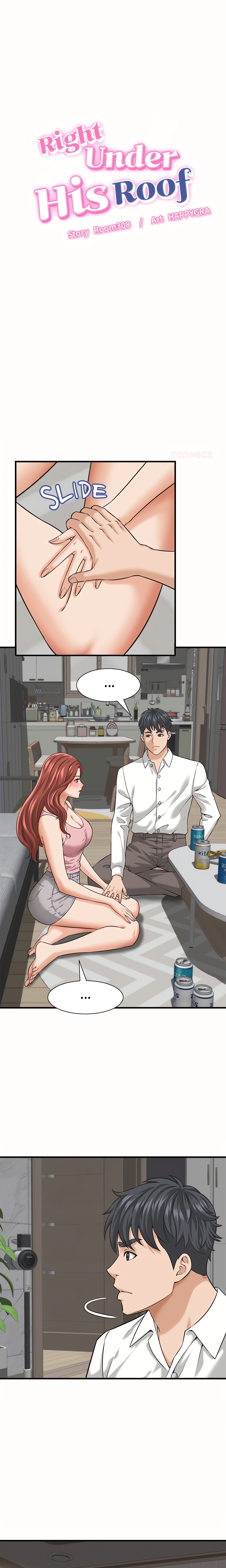 Right Under His Roof Page 3 - MangaHe