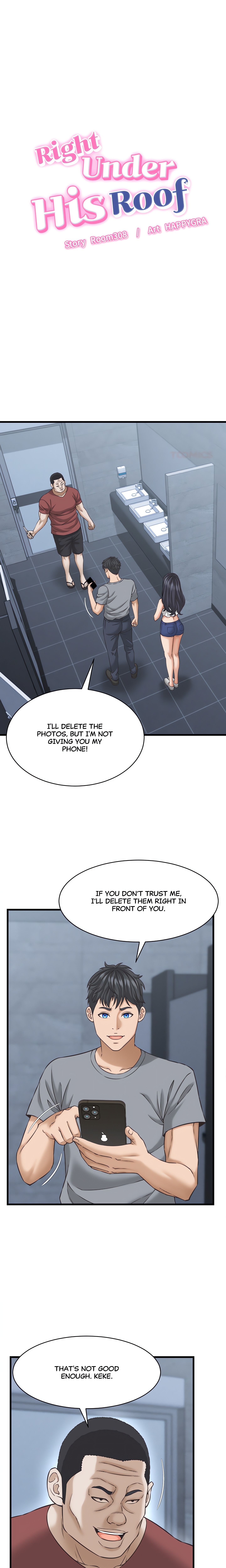 Right Under His Roof Page 3 - MangaHe