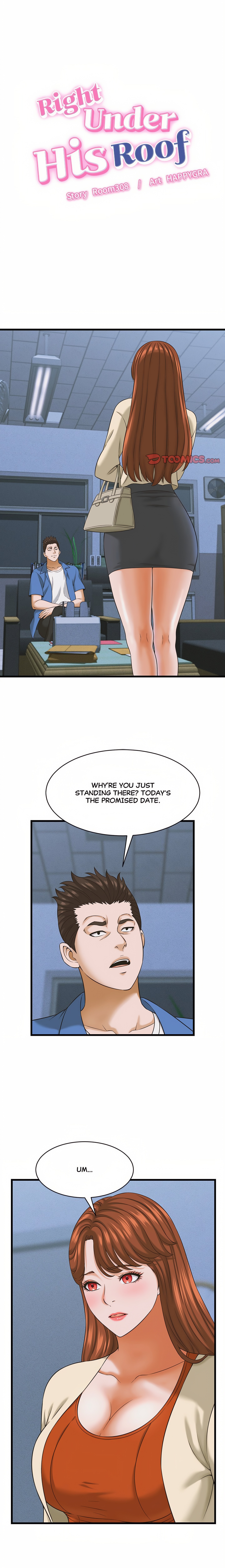 Right Under His Roof Page 3 - MangaHe