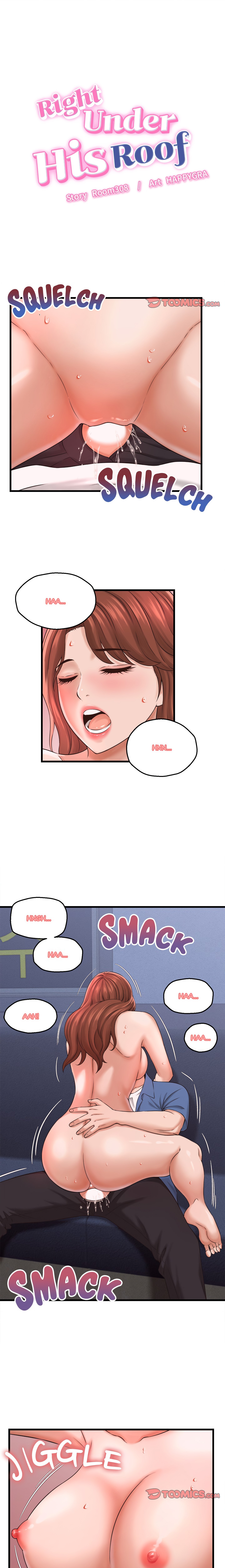 Right Under His Roof Page 3 - MangaHe