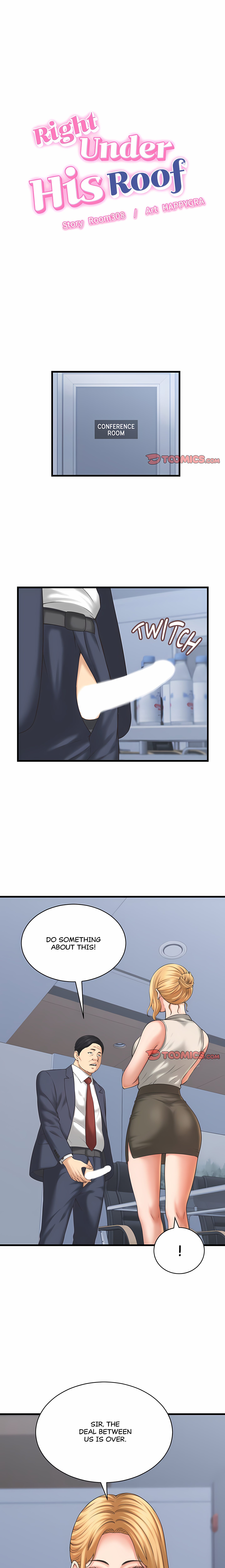 Right Under His Roof Page 3 - MangaHe