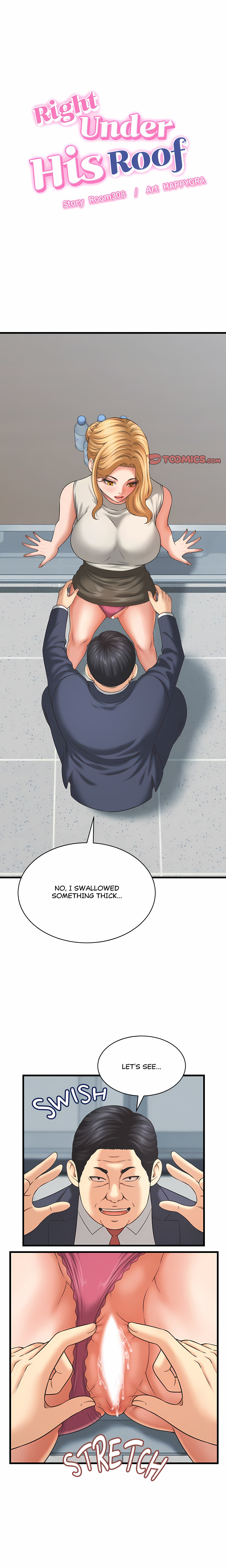 Right Under His Roof Page 3 - MangaHe