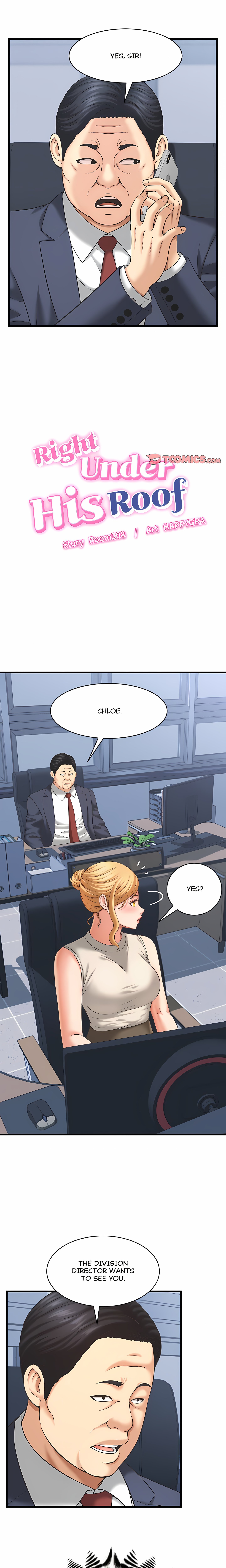 Right Under His Roof Page 3 - MangaHe