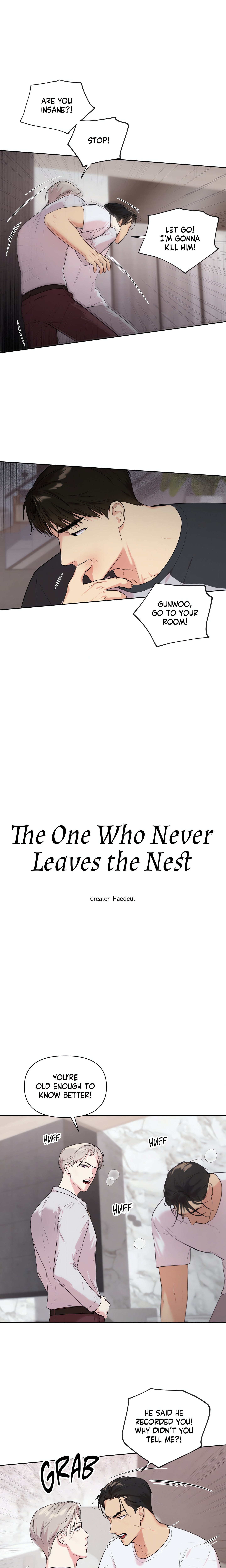 The One Who Never Leaves the Nest (Uncensored) Page 3 - MangaHe