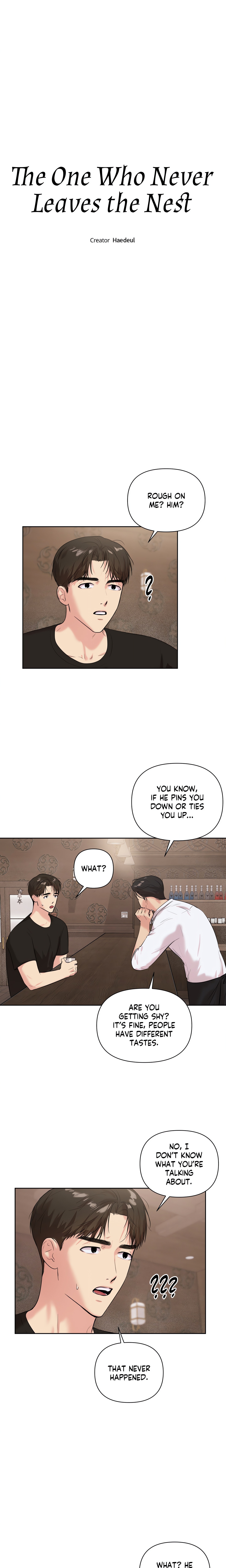 The One Who Never Leaves the Nest (Uncensored) Page 3 - MangaHe