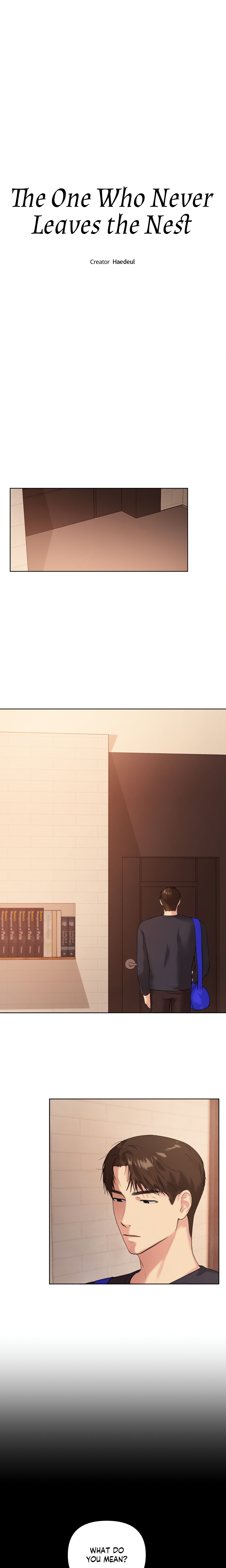 The One Who Never Leaves the Nest (Uncensored) Page 3 - MangaHe