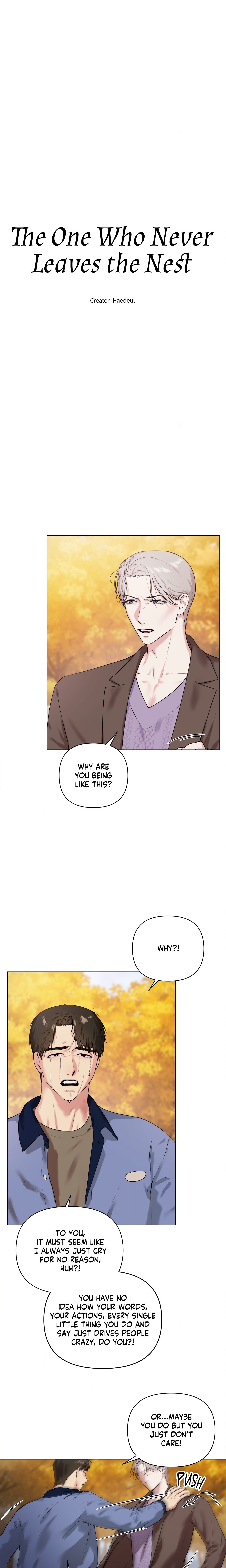 The One Who Never Leaves the Nest (Uncensored) Page 3 - MangaHe