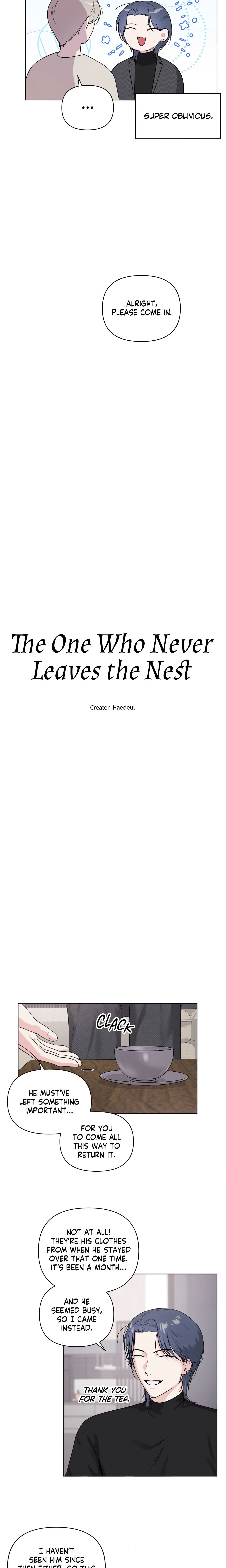 The One Who Never Leaves the Nest (Uncensored) Page 4 - MangaHe