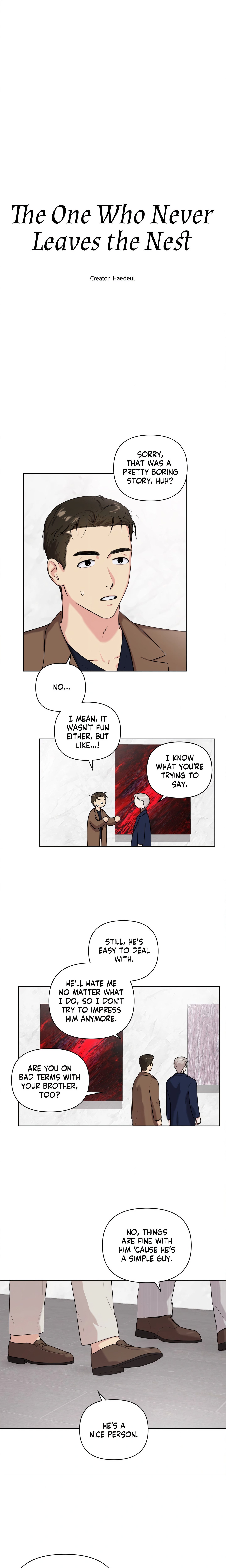 The One Who Never Leaves the Nest (Uncensored) Page 3 - MangaHe
