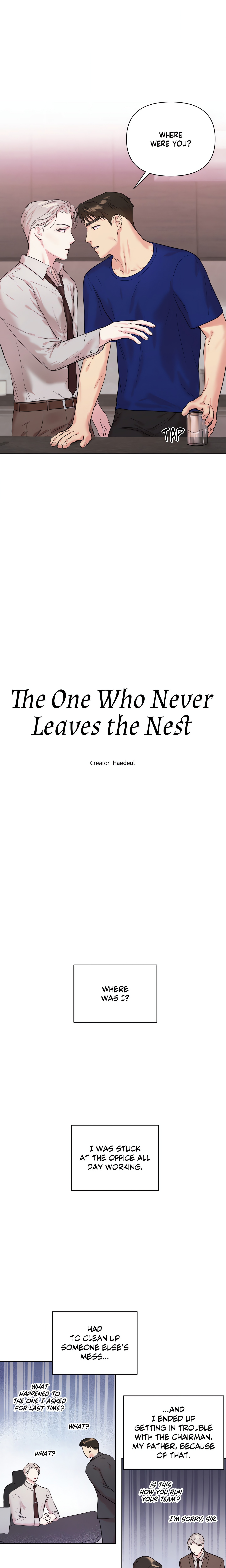 The One Who Never Leaves the Nest (Uncensored) Page 3 - MangaHe