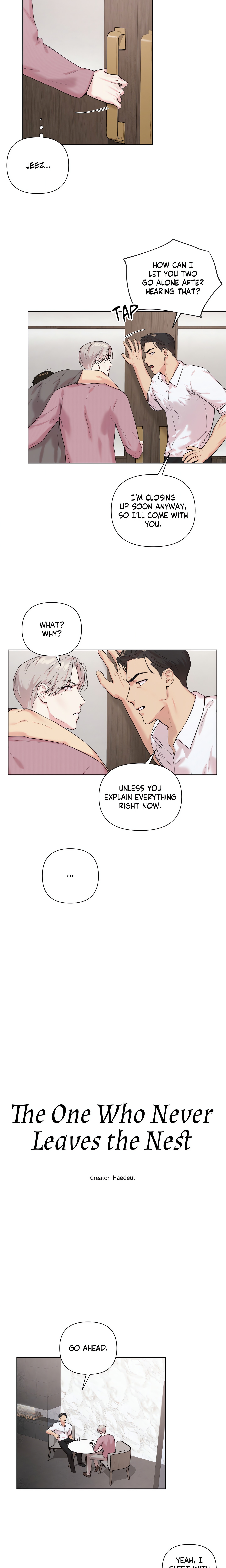 The One Who Never Leaves the Nest (Uncensored) Page 4 - MangaHe