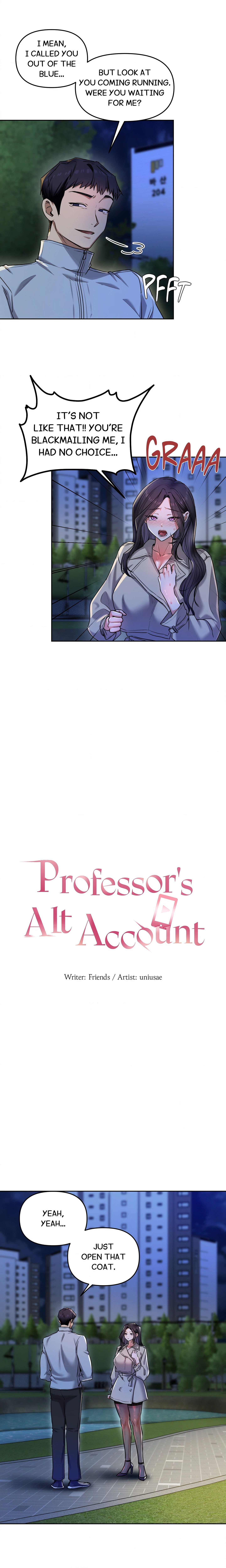 Professor’s Alt Account Page 3 - MangaHe