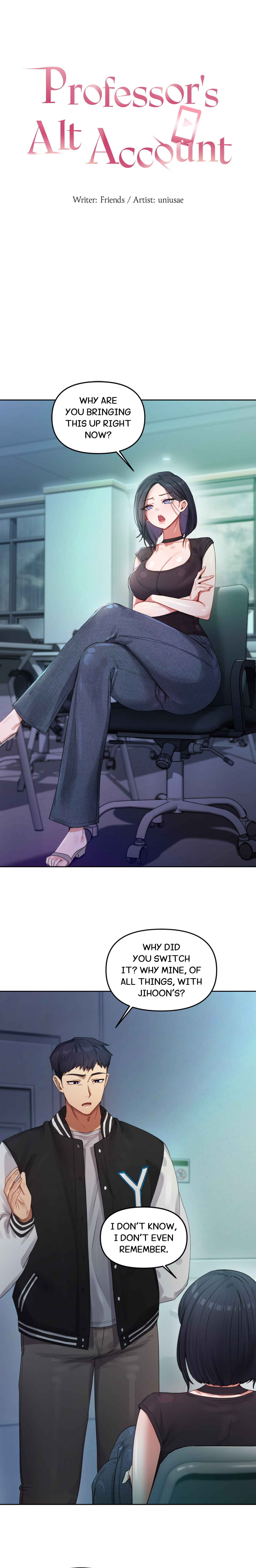 Professor’s Alt Account Page 5 - MangaHe